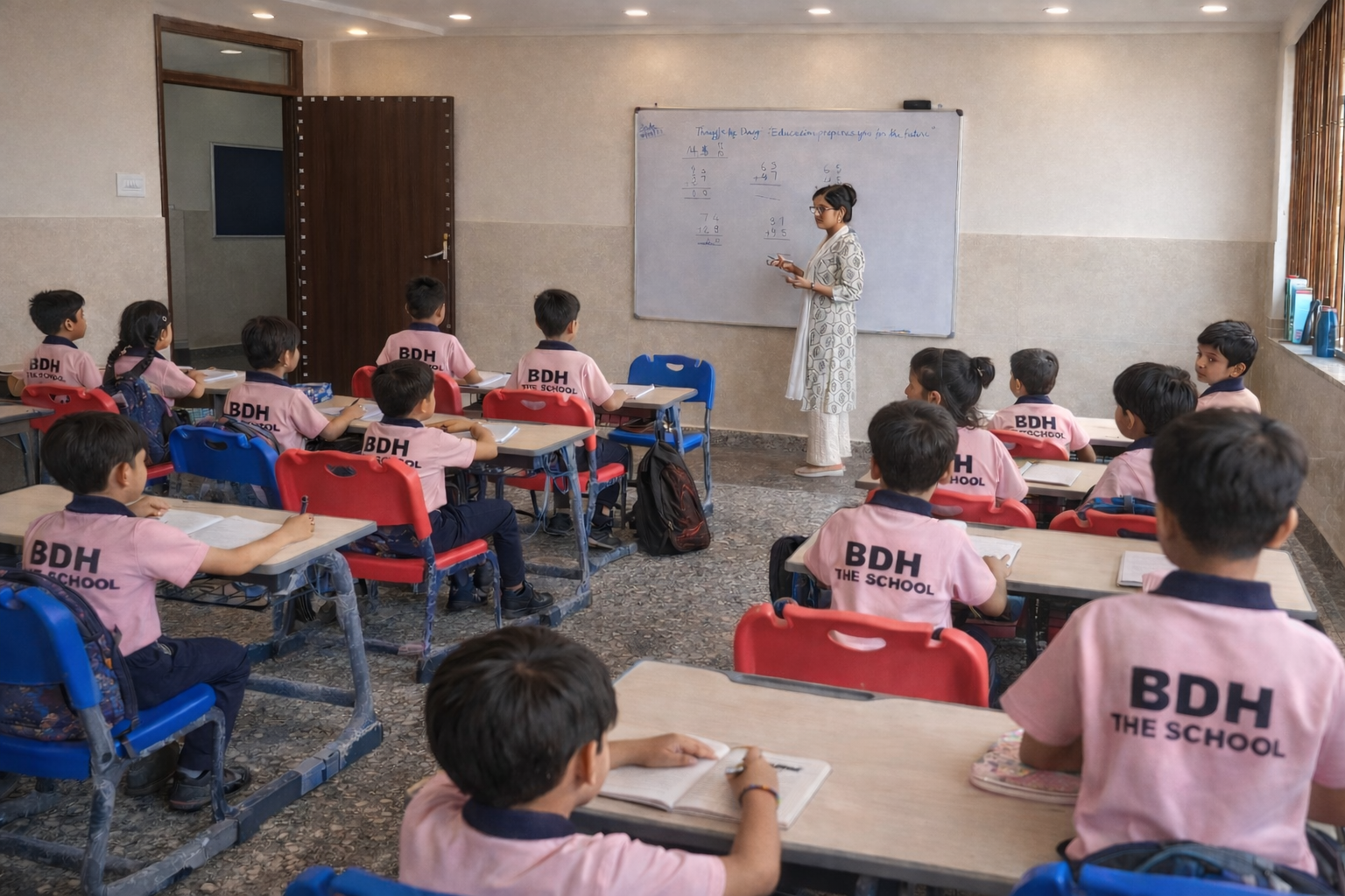 School near Chipiyana Buzurg